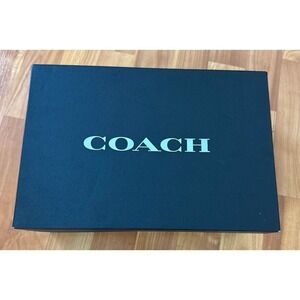 Coach empty shoe box